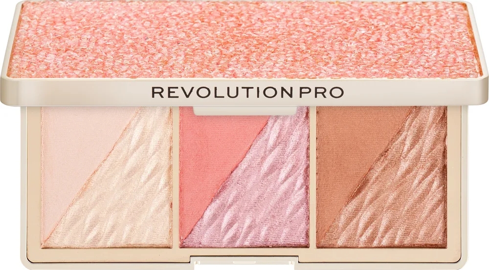 Палетка для макияжа лица Revolution Pro Crystal Luxe с кристаллами