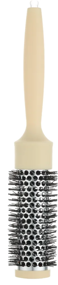 Щётка для волос Acca Kappa Thermic Comfort Grip Colored Brushes, кремовая, 30 мм, 1 шт
