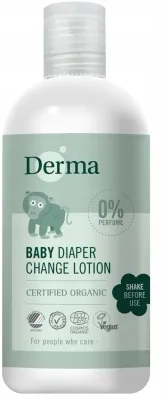 Средство для смены подгузника Derma Eco Baby 3-в-1, для кожи под подгузником, 250 мл