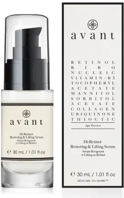Сыворотка для лица Avant Hi-Retinol Restoring and Lifting восстанавливающая, лифтинг, с ретинолом, 30 мл