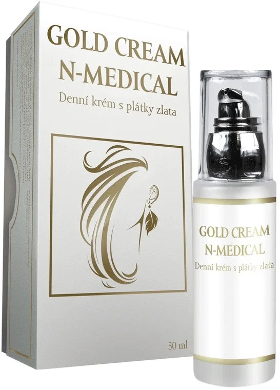 Крем для лица N-Medical Hyaluron Gold с гиалуроновой кислотой 50 мл