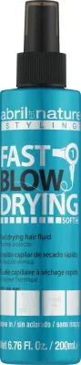 Спрей для волос Abril et Nature Advanced Stiyling Curl Fast Blow Drying Fluid двухфазный, для выпрямления, 200 мл