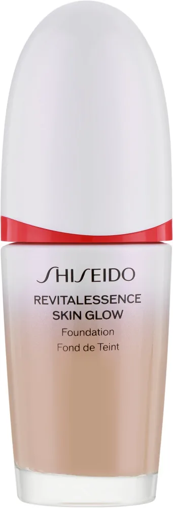 Тональный флюид Shiseido Revitalessence Skin Glow Foundation сияющий SPF 30 с уходом, 30 мл