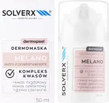 Дермо-маска для лица Solverx Melano с миндальной и азелаиновой кислотами против пигментации, 50 мл — фото 2