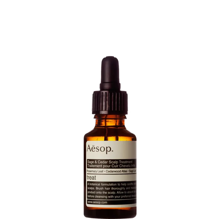 Укрепляющая сыворотка-уход для кожи головы Aesop Sage & Cedar Scalp Treatment, 25 мл
