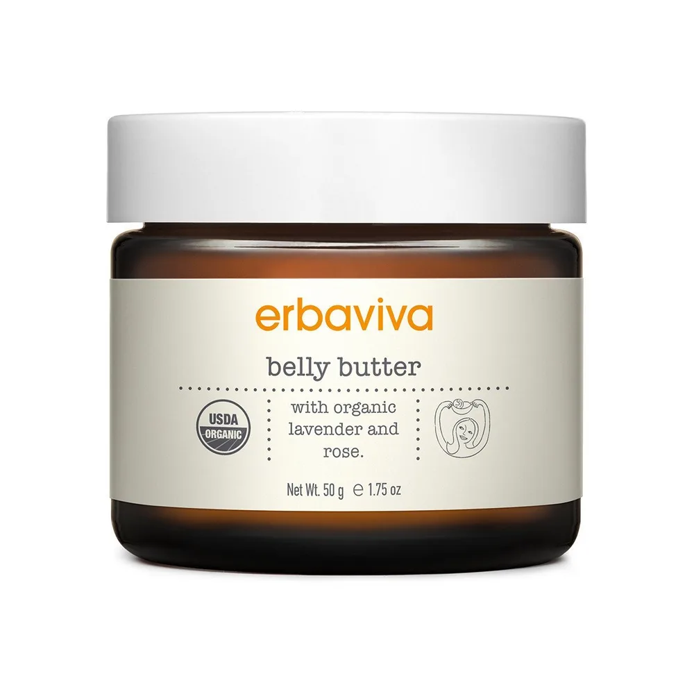 Лосьон для тела Erbaviva Organic Belly Butter, 50 мл