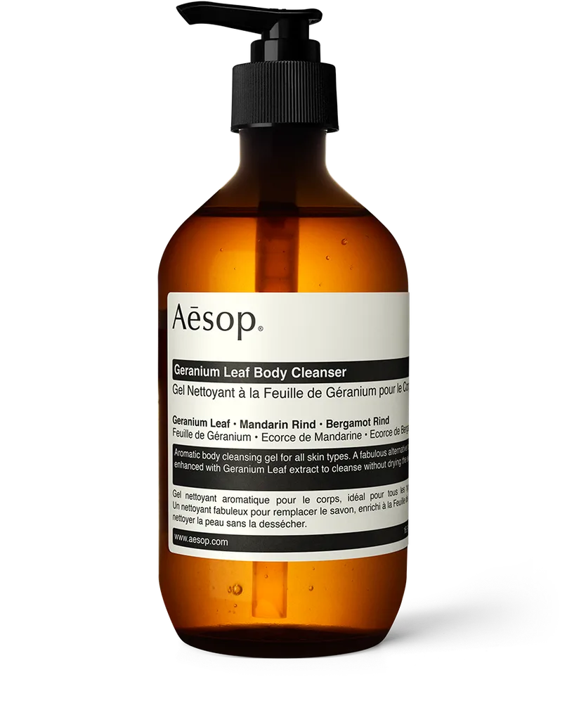 Гель для душа Aēsop Geranium Leaf Body Cleanser