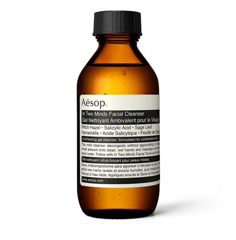 Очищающее средство для комбинированной кожи лица Aesop In Two Minds Facial Cleanser