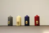 Ароматическая свеча Trudon Pillar Burgundy — фото 2