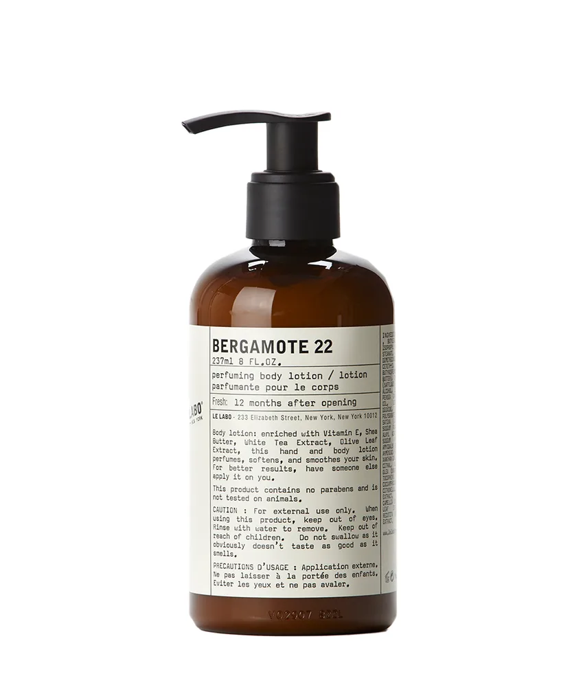 Лосьон для тела Le Labo Bergamotte 22, 237 мл