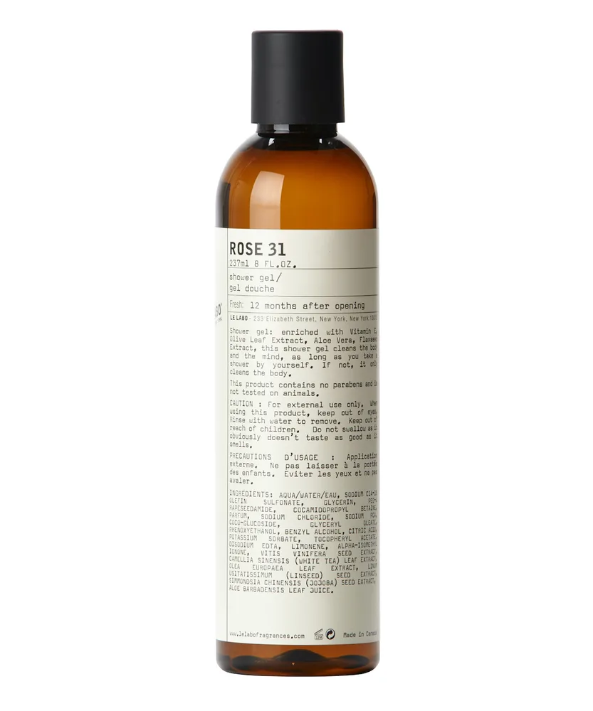 Гель для душа Le Labo Rose 31, 237 мл