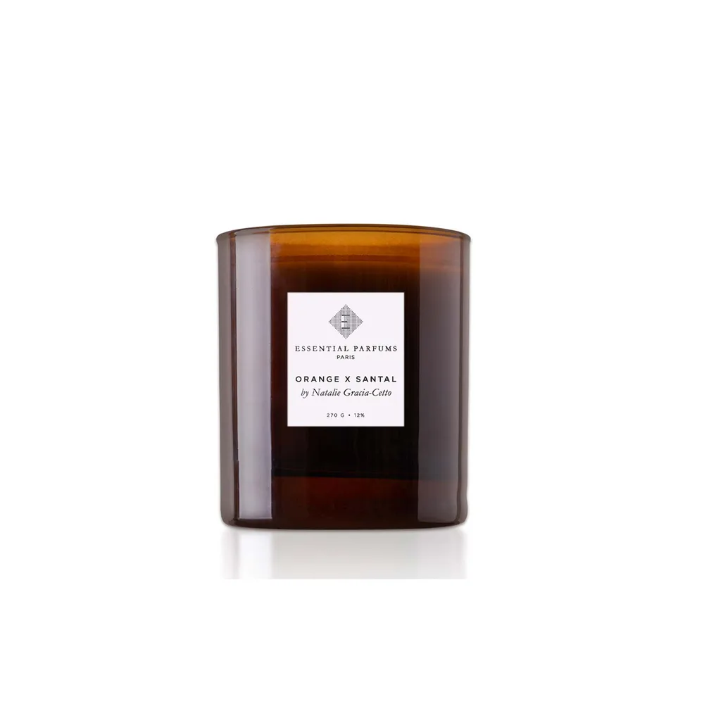 Ароматическая свеча Essential Parfums Orange x Santal, 270 г