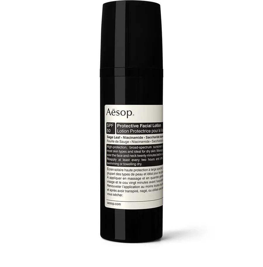 Солнцезащитный увлажняющий лосьон для лица Aesop Protective Facial Lotion SPF 50, 50 мл