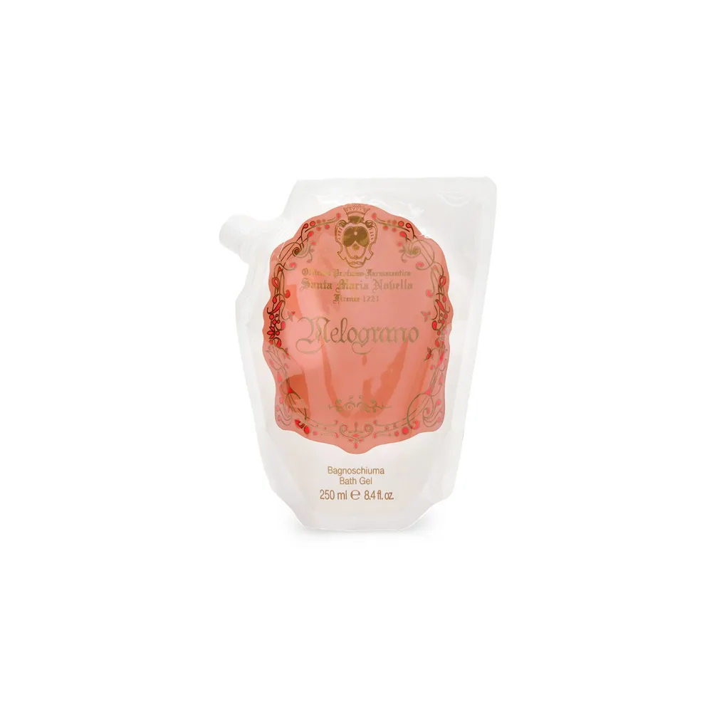 Гель для душа Santa Maria Novella Melograno, оттенок стеклянная упаковка