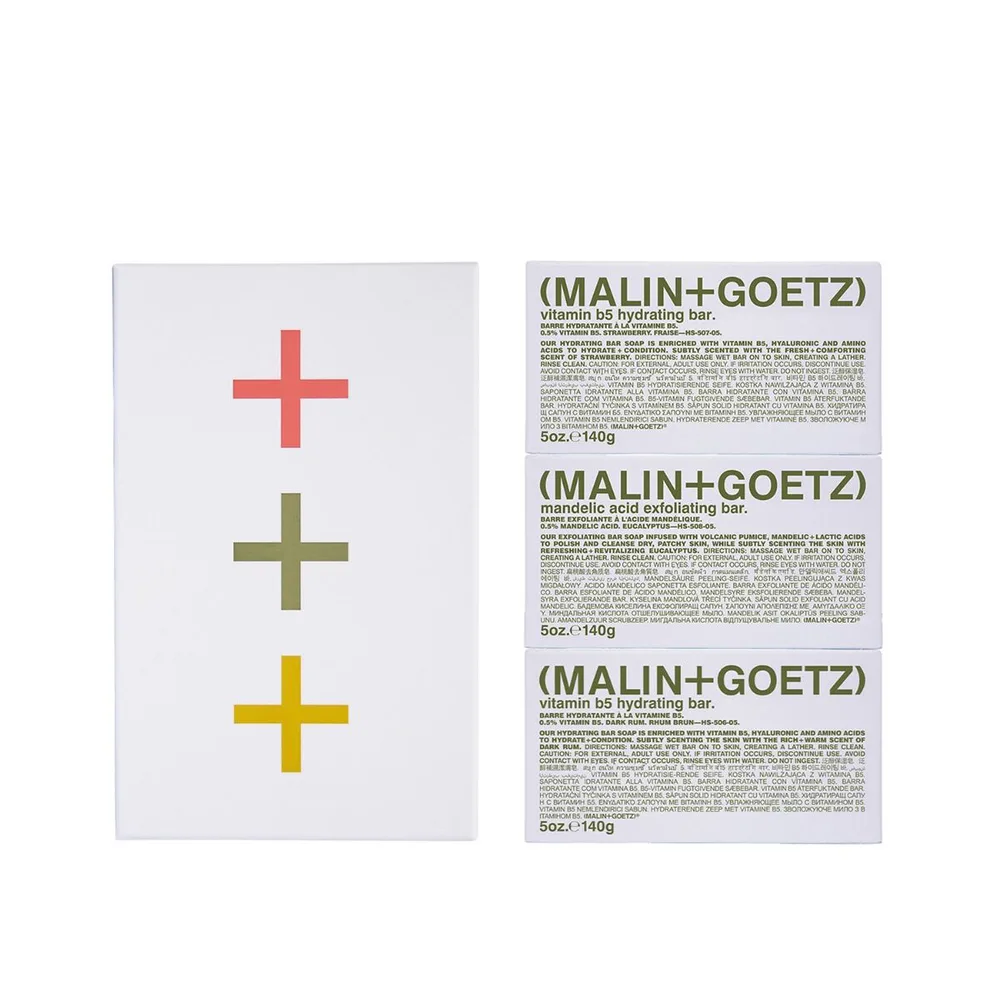 Мыло Malin+Goetz The Body Bar Trio 3 x, 140 г
