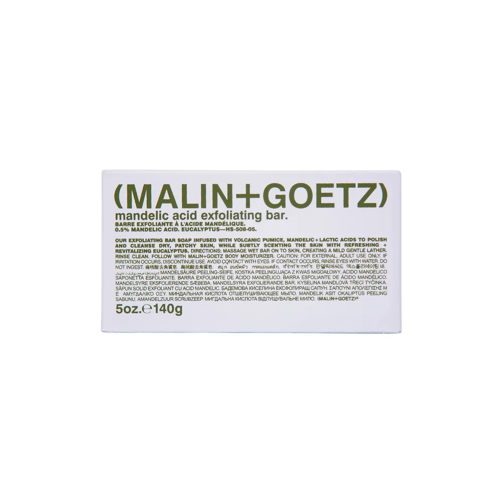 Мыло Malin+Goetz Mandelic Acid Exfoliating Bar - Eucalyptus, 140 г