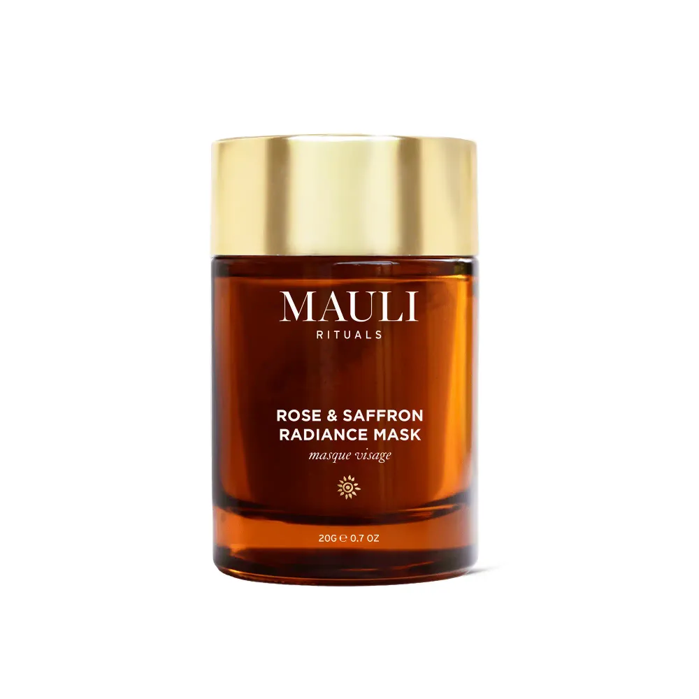 Маска-пудра для сияния лица Mauli Rose & Saffron Radiance, 20 г