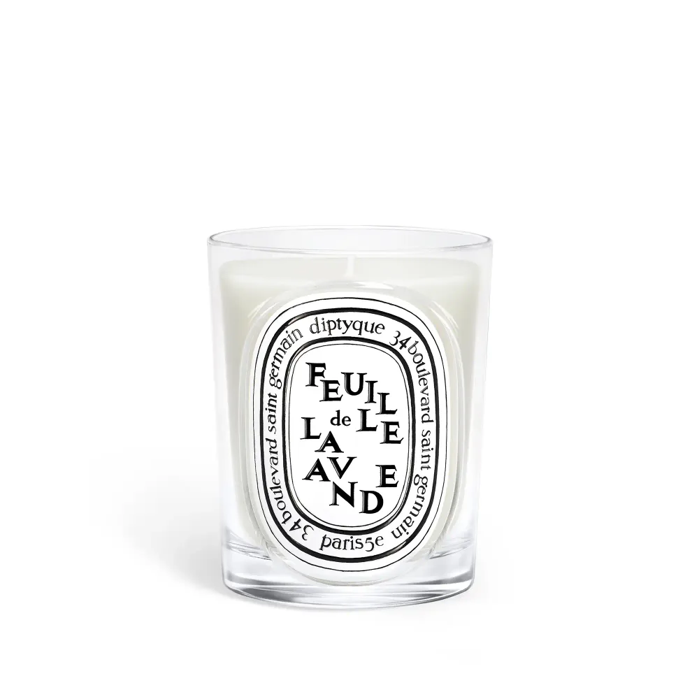 Ароматическая свеча Diptyque Feuille de Lavande