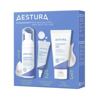 Мини бестселлеры для ухода за чувствительной кожей Aestura ATOBARRIER365 bestseller kit, 50 мл