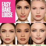 Пудра в порошке Huda Beauty Easy Bake Loose Baking & Setting Powder, 20 г, оттенок Ube Birthday Cake — фото 2