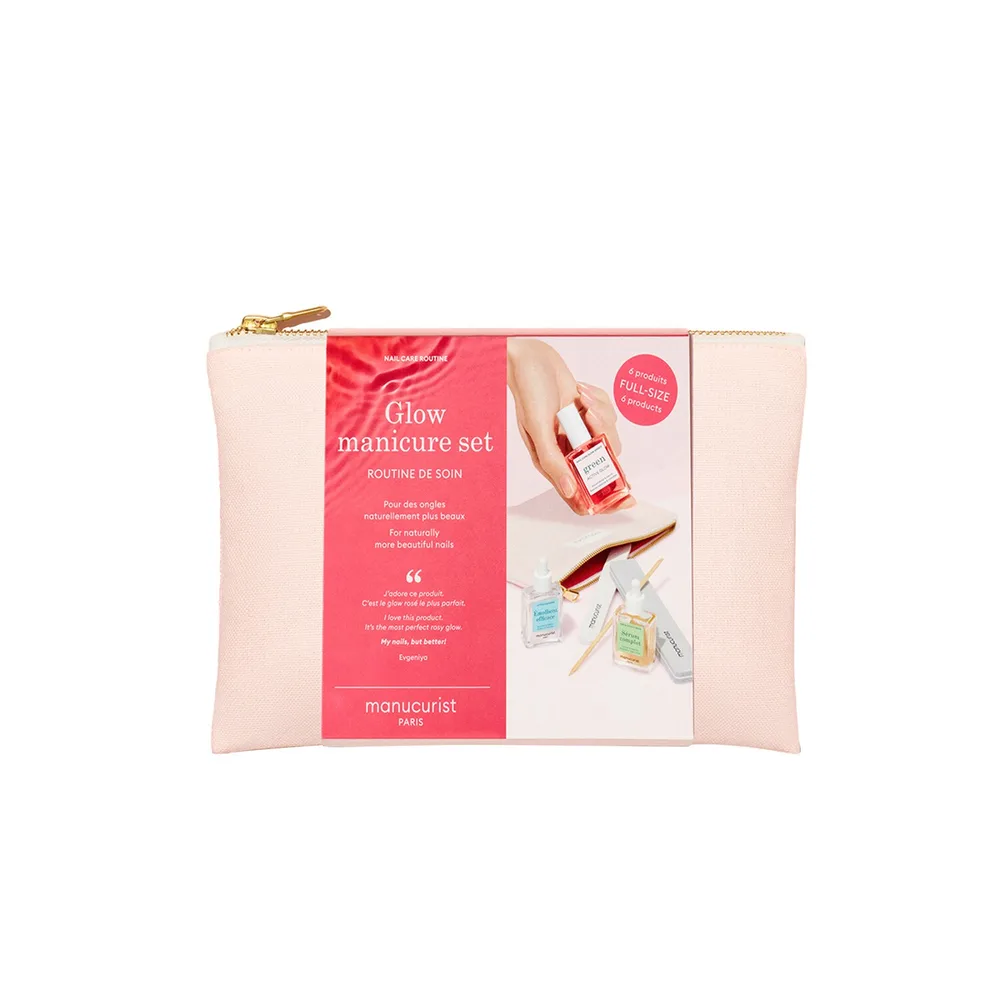 Manucurist Glow Manucure Set набор для маникюра 6 предметов