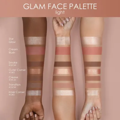 Палетка для макияжа Natasha Denona Glam Face Palette, 13 г