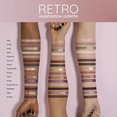 Палетка теней для век Natasha Denona Retro palette, 19.25 г