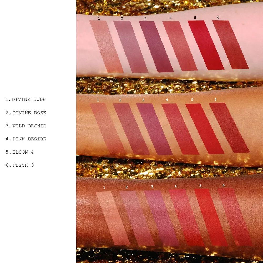 Помада для губ PAT McGRATH LABS LiquiLUST Divine Rose II Collection, оттенок LUST LIPSTICK DIVINE NUDE