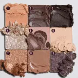 Палетка теней для век Huda Beauty Creamy Obsessions Brown, Neutral Brown, 8.22 г — фото 3