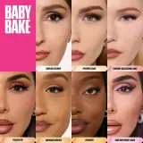 Утрясающий пудр с фиксацией в мини-формате Huda Beauty Baby Bake Mini Easy Bake Loose Powder, оттенок Peach Pie — фото 2