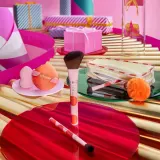 3 кисти для лица и глаз + 2 губки Sephora Collection Makeup brushes and accessories set, 3 шт — фото 1