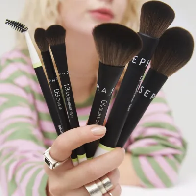 Кисти и аппликаторы для макияжа Sephora Collection Starter brush set, 6 шт