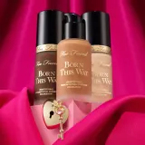 Макияж для лица - Крем-гель "Сияние кожи" Too Faced Born This Way Natural Finish Foundation, 30 мл, оттенок Nude — фото 5