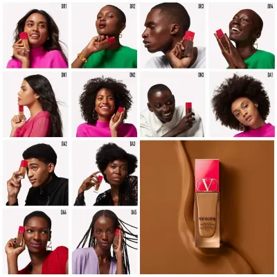 Легкий тональный крем, стойкость 24 часа, SPF 25 Valentino Very Valentino, 25 мл