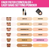 Корректор для глаз в жидкой текстуре Huda Beauty #FAUXFILTER Luminous Matte, 2 мл, оттенок Crumble 7.1N — фото 4