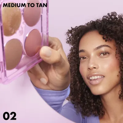 Палетка всё в одном Sephora Collection Makeup palette for Colorful skin, 1 шт
