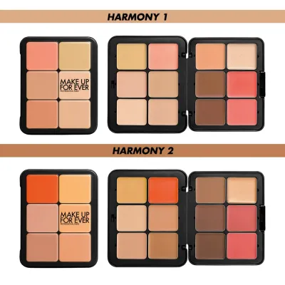 Палетка для макияжа многофункциональная для кожи Make Up For Ever HD Skin All-In-One Palette, 26.5 г