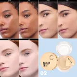 Сыпучий пудр для фиксации Sephora Collection Размыть это, 7.5 г, оттенок 02 Brightening peach — фото 3