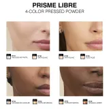 Утрвалющий, матирующий и корректирующий пудр прессованный Givenchy Prisme Libre Pressed Powder, 7 г, оттенок N01 - Mousseline Pastel — фото 3