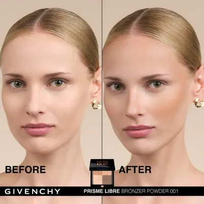 4-цветной бронзирующий и контурный порошок Givenchy Prisme Libre Bronzer Powder, 7 г