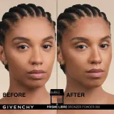 4-цветной бронзирующий и контурный порошок Givenchy Prisme Libre Bronzer Powder, 7 г, оттенок N001 - Mousseline Bronzée — фото 2