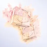 Пудра в компактной упаковке. Путешественный формат Givenchy Prisme Libre Loose Powder Mini, 3 г, оттенок N03 - Voile Rosé — фото 5