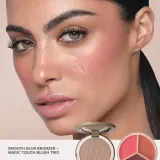 Макияж для лица: румяна Anastasia Beverly Hills Magic Touch Blush Trio, 9 г, оттенок Berry/Rose — фото 5