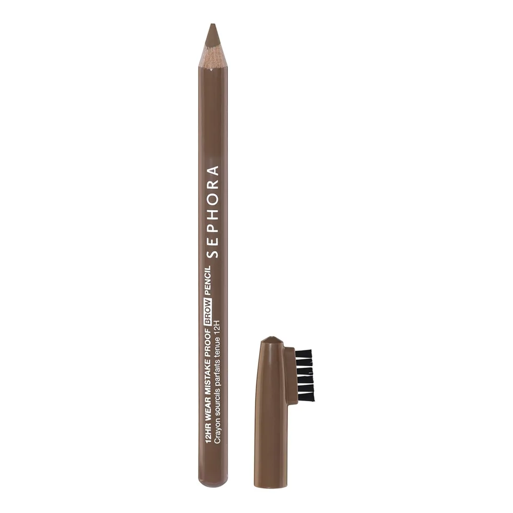 12-часовая стойкость Sephora Collection 12-hour lasting pencils for perfect eyebrows, 1.14 г, оттенок 04 Midnight brown