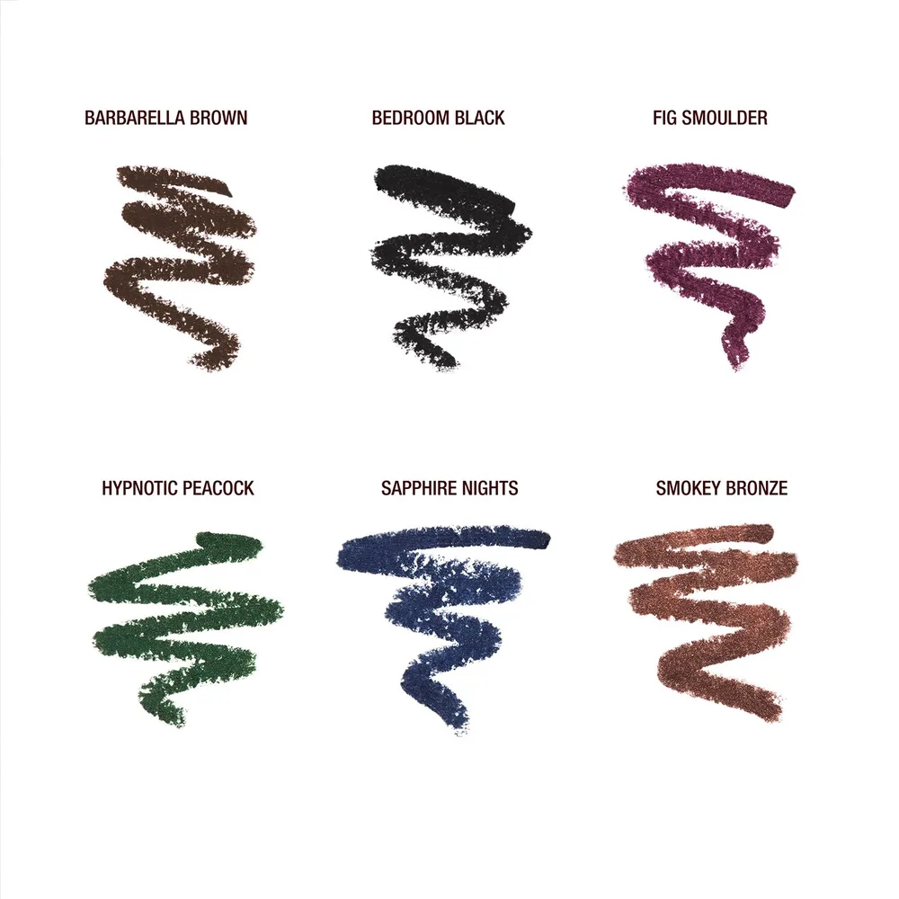 Карандаш для глаз Charlotte Tilbury Rock 'n' Kohl, 1.2 г, оттенок Bedroom чёрный