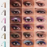 Тени для век и карандаш Sephora Collection 12H Colorful, 1.4 г, оттенок 15 Eggplant matte — фото 1