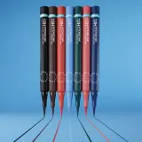 Точный глазной лайнер в карандаше Sephora Collection 12H Intense Ink Felt Liner Classic Line, оттенок 05 Baby blue — фото 3