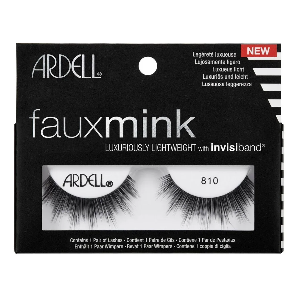 Ardell Faux Mink Lashes ресницы накладные на ленте, оттенок 810 - чёрный