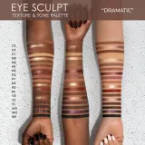 Палетка теней для век Natasha Denona Eye Sculpt Texture and Tone Palette, 21.4 г, оттенок Soft — фото 4