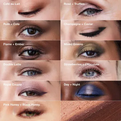 Clinique High Impact Shadow Play тени для век двусторонний стик Pink Honey + Black Honey 1.9 г, Pink Honey + чёрный Honey